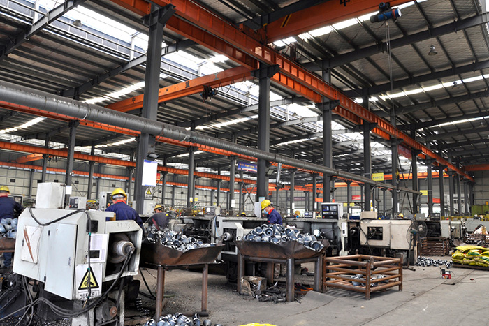 温岭网架锥头车间