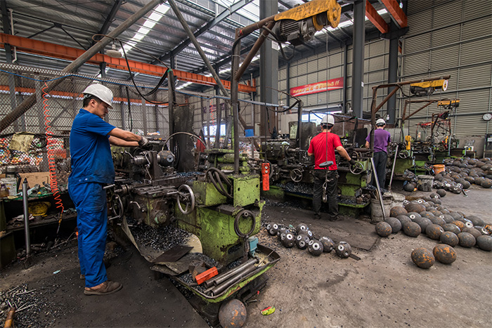 温岭网架配件车间